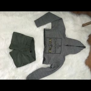 Hurley olive green shorts